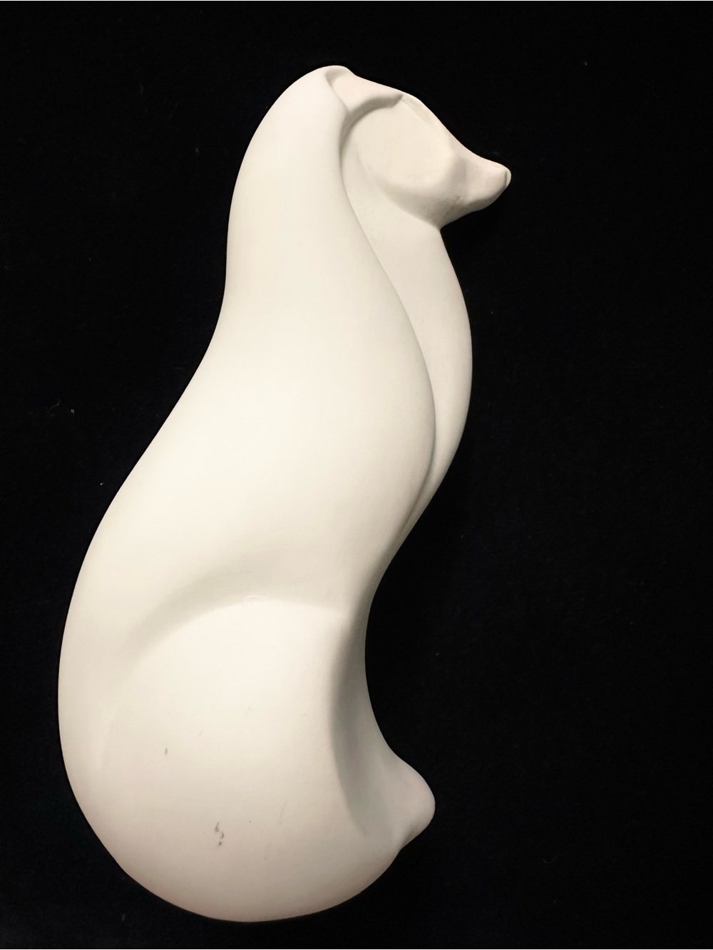 MCM Biomorphic Dog, Cat, Penguin Sculpture Figurine